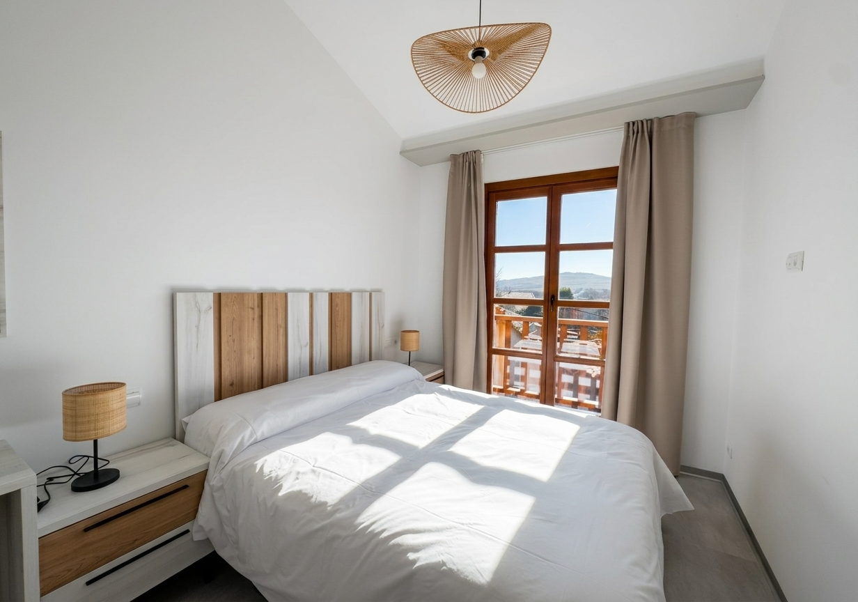 Apartamento Colmillo Blanco dormitorio